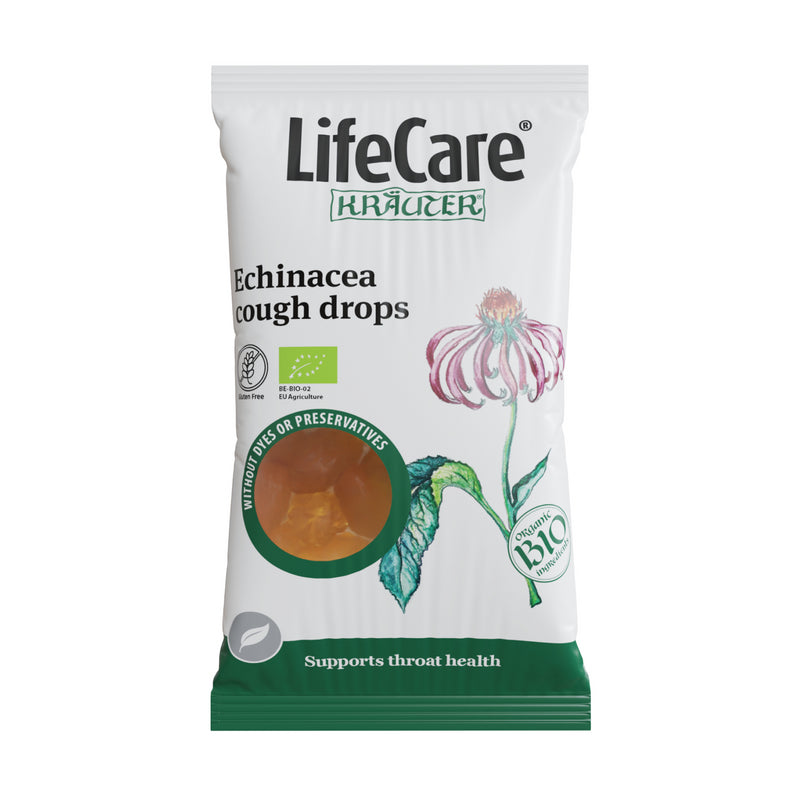 Bomboane pentru tuse, cu echinacea BIO